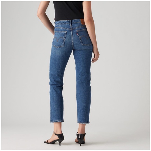 Levis Wedgie Straight Fit Women’s Jeans Unstoppable Wear Color Size 23x28 - Picture 3 of 11